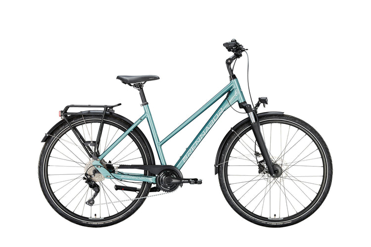 Brennabor trekkingfiets t-44 mod. 24 bike trekking t-44 28 50 trap. 16sp. blue silver