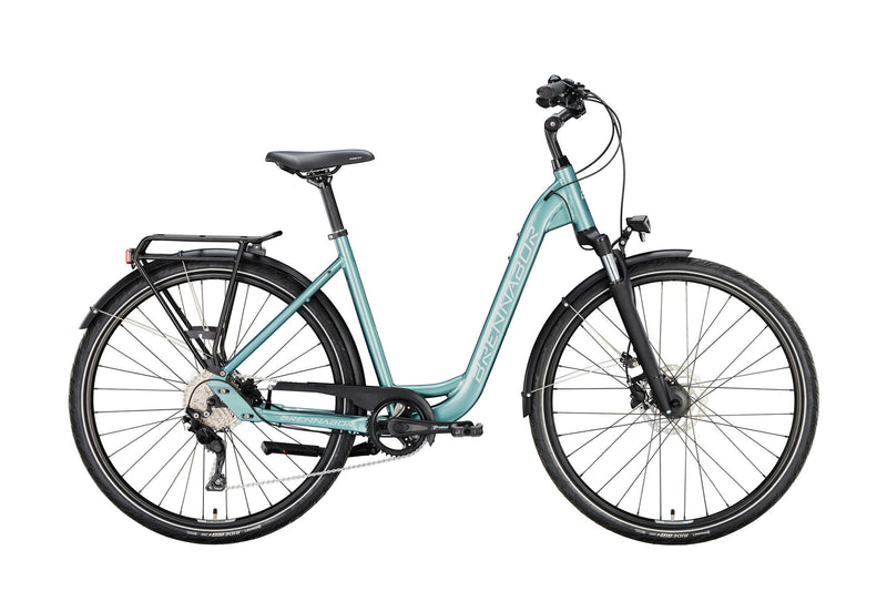 Brennabor trekkingfiets t-44 mod. 24 bike trekking t-44 28 45 wave 16sp. blue silver