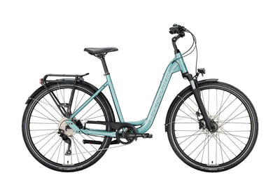 Brennabor trekkingfiets t-44 mod. 22 bike brennab.t-44 28 45 wave 16sp blue silver