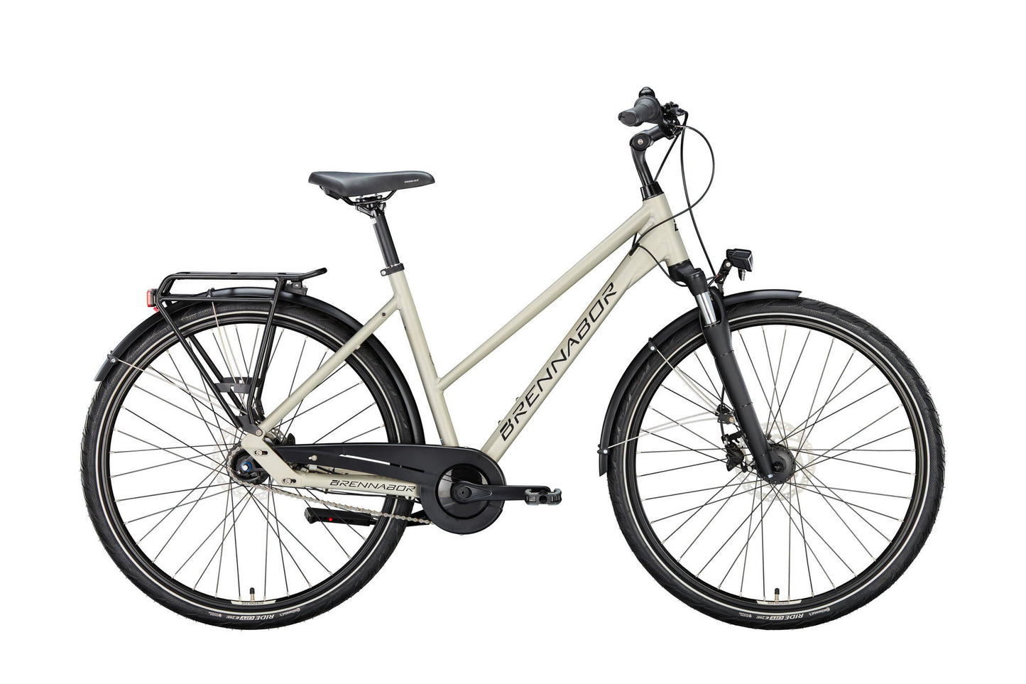 Brennabor trekkingfiets t-46 mod. 24 bike trekking t-46 28 50 trap. 7sp.champ. black