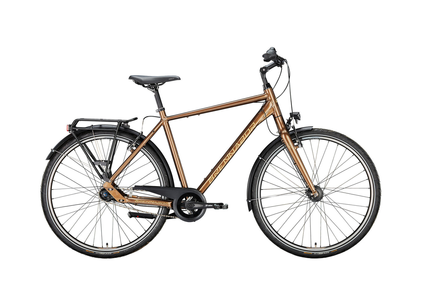Brennabor trekkingfiets t-47 mod. 24 bike trekking t-47 28 50 he. 7sp.brown beige