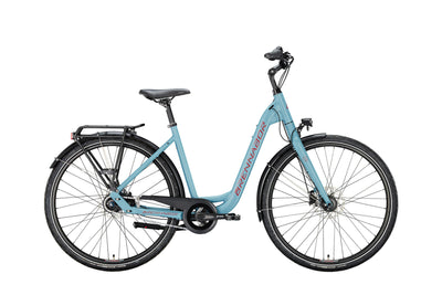 Brennabor trekkingfiets t-48 mod. 24 bike trekking t-48 28 50 wave 8sp. blue burgundy