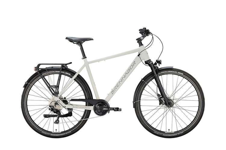 Brennabor trekkingfiets t-60 mod. 24 bike trekking t-60 28 50 he. 18sp. grey grey