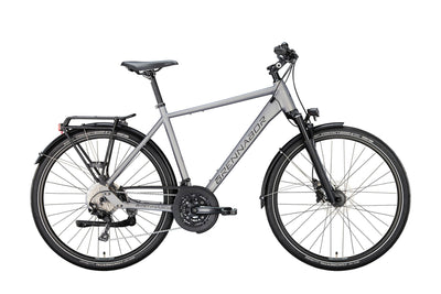 Brennabor trekkingfiets t-62 mod. 24 bike trekking t-62 28 55 he. 30sp. grey black