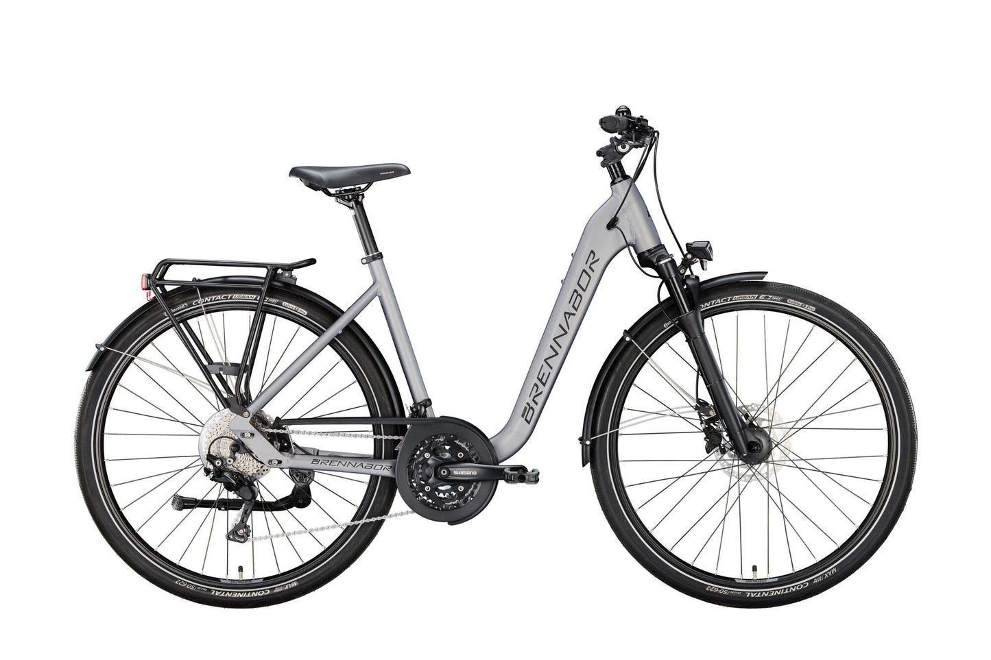 Brennabor trekkingfiets t-62 mod. 24 bike trekking t-62 28 55 wave 30sp. grey black
