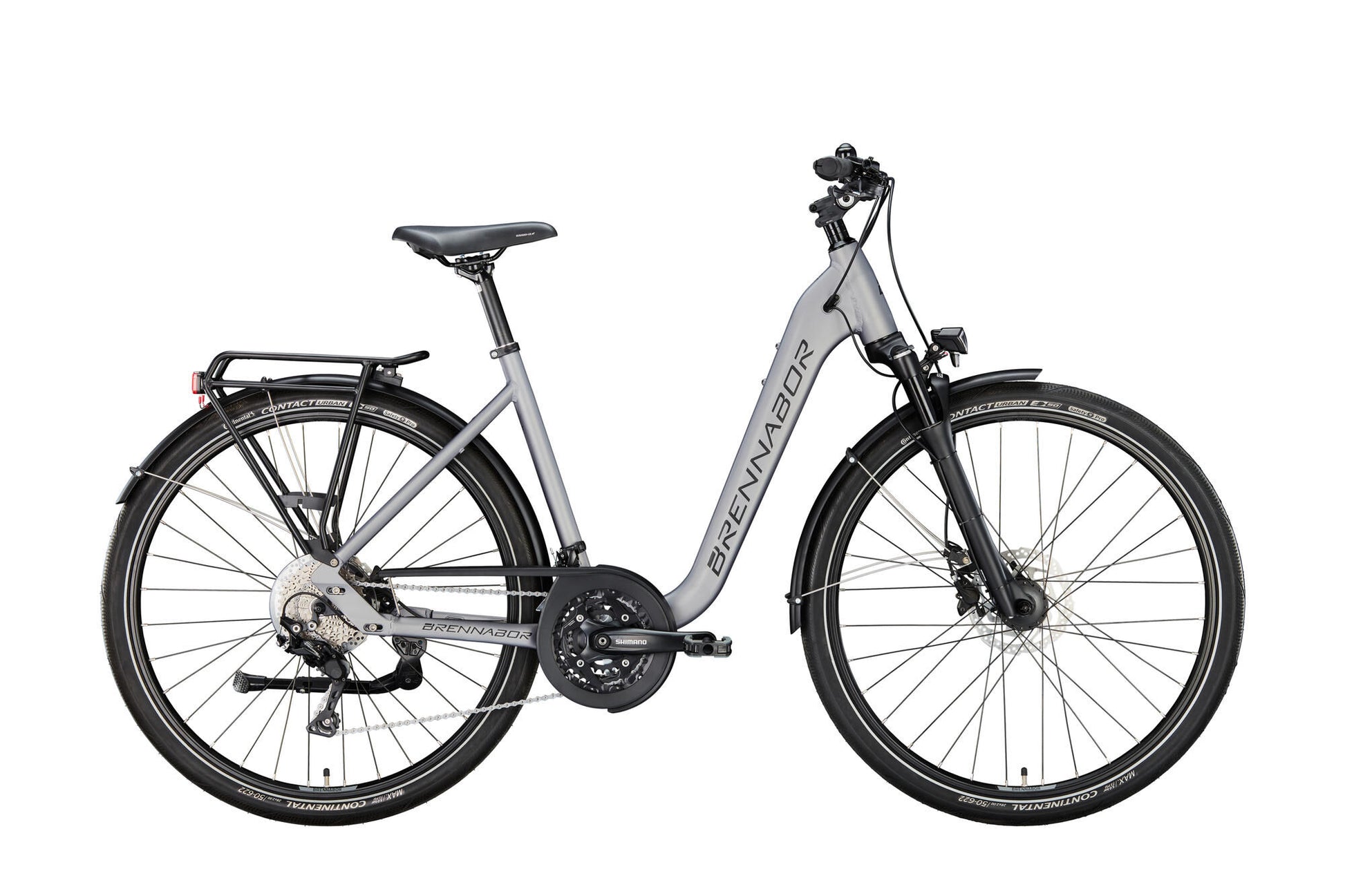 Brennabor trekkingfiets t-62 mod. 24 bike trekking t-62 28 55 wave 30sp. grey black