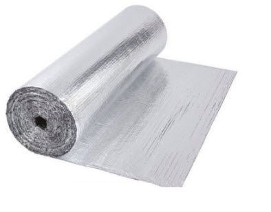 Deltafix radiatorfolie aluminium 2,5 m x 45 cm x 2mm