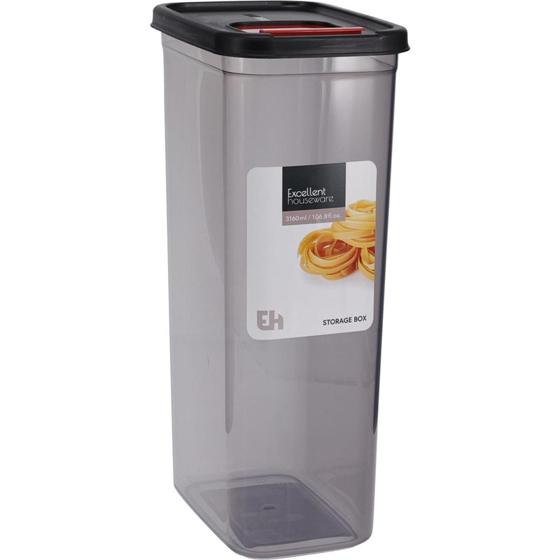 Excellent houseware strooibus kunststof m.schuifklep 3160ml
