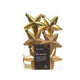 Decoris kersthanger kunststof licht goud dia7,5cm 6-delig