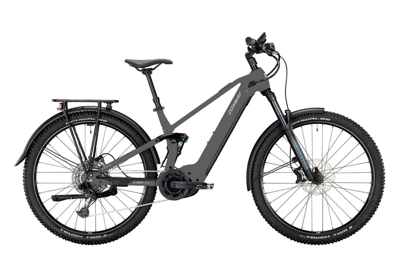Conway elektrische suv xyron c 2.0 750 (#1) ebike conw.xyron c2.0 750 29 43 9sp full sus. grey