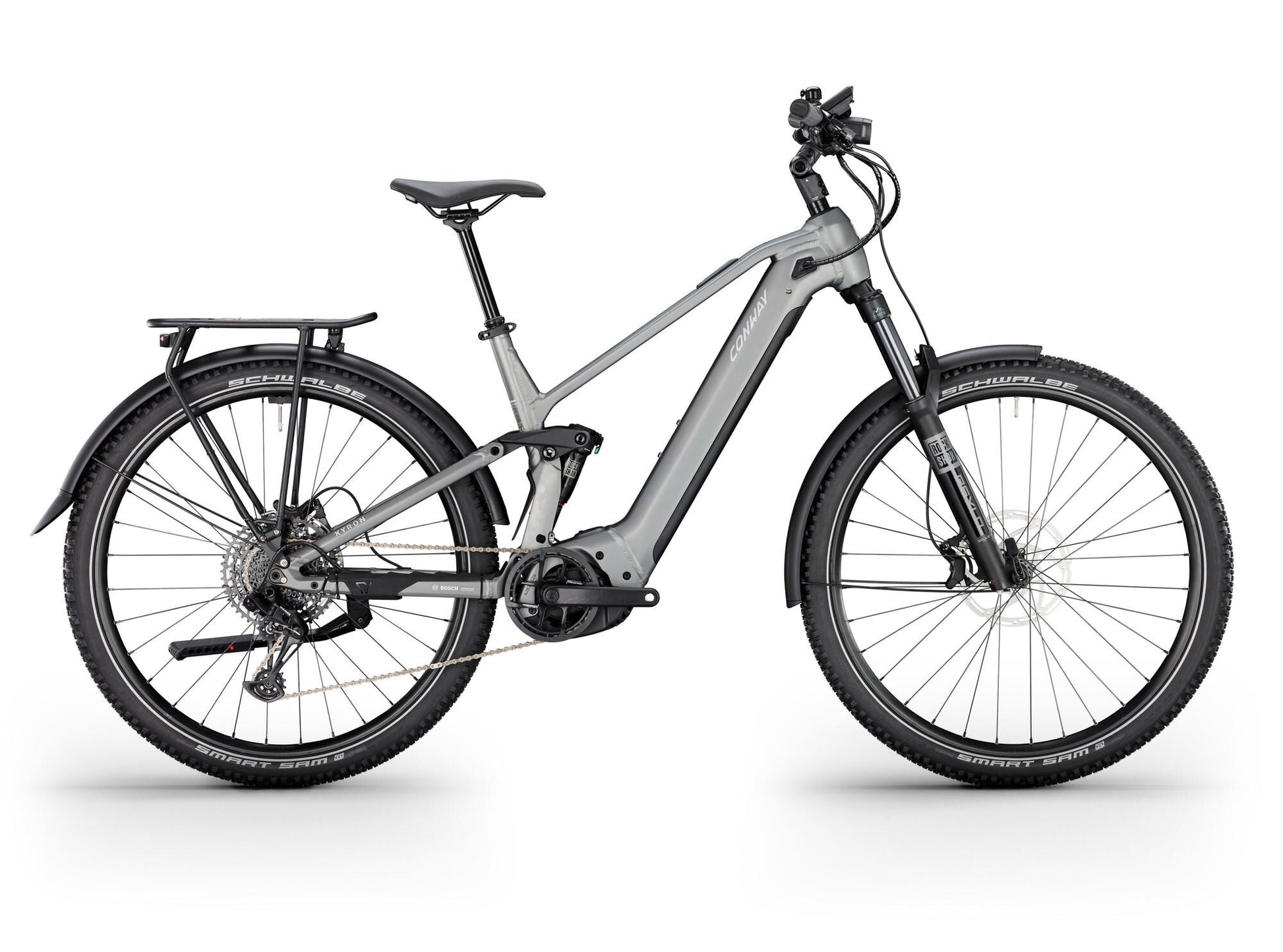 Conway elektrische suv xyron suv 5.0 (#1) ebike conw.xyron suv 4.9 29 49 12sp full sus. grey