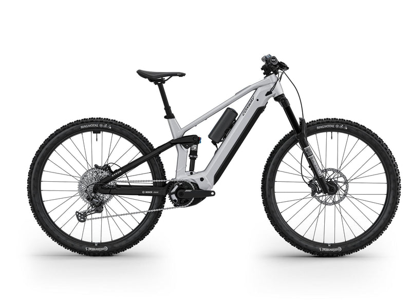 Conway elektrische mtb full-suspension xyron st 4.0 (#2) erad xyron st 4.0 men 29 s 12g alu raw black