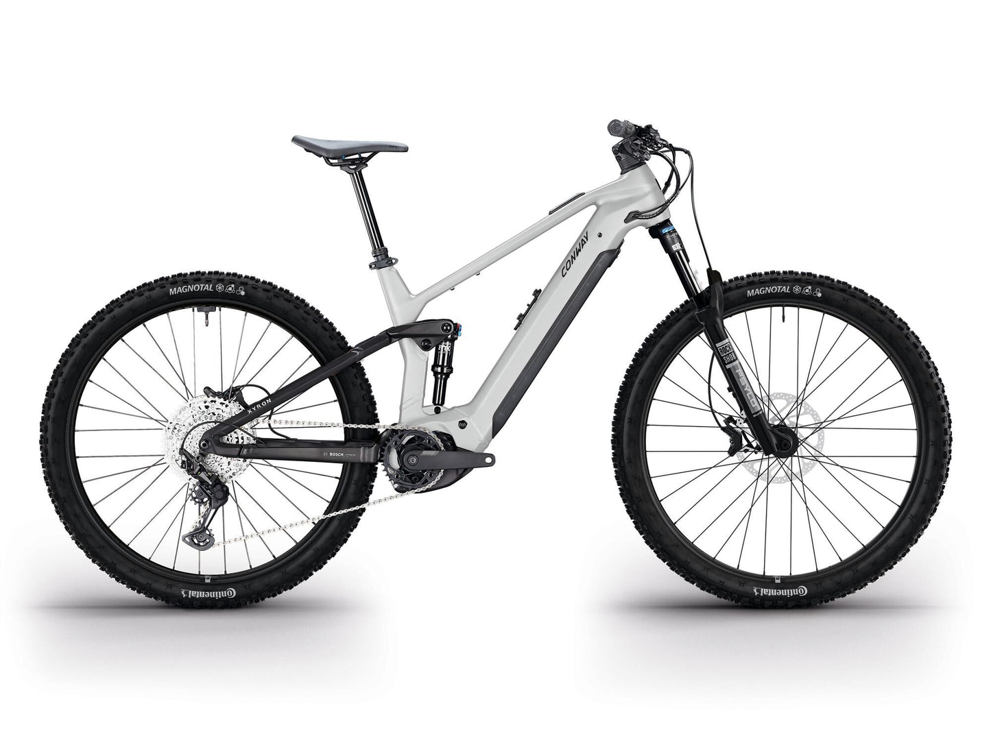 Conway elektrische mtb full-suspension xyron st 4.0 (#2) erad xyron st 4.0 men 29 s 12g alu raw black