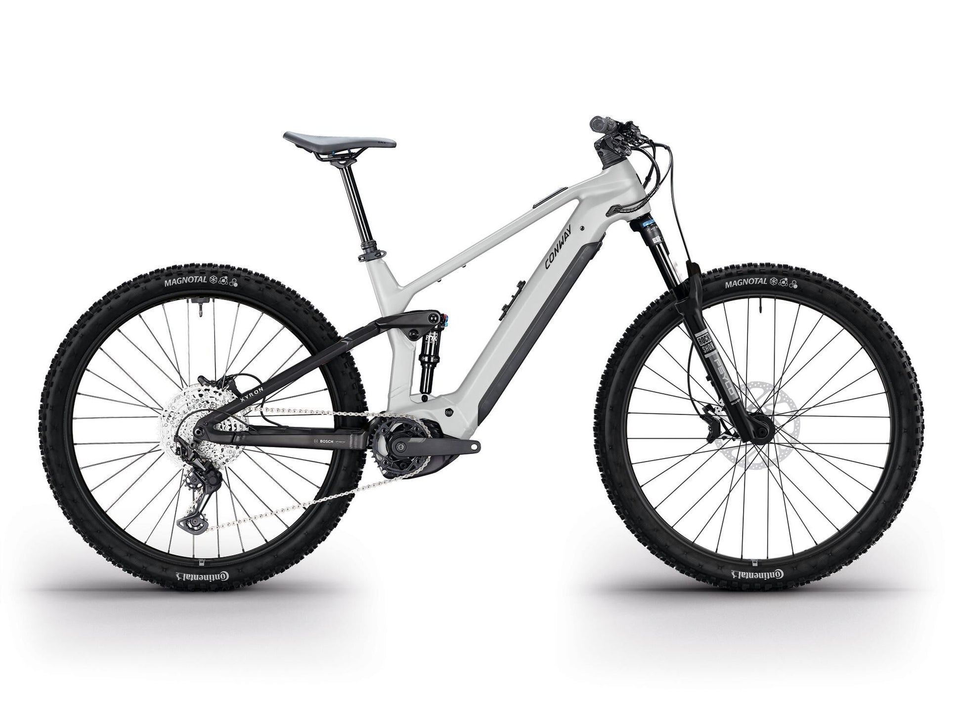 Conway elektrische mtb full-suspension xyron st 4.0 (#2) erad xyron st 4.0 men 29 xl 12g alu raw black