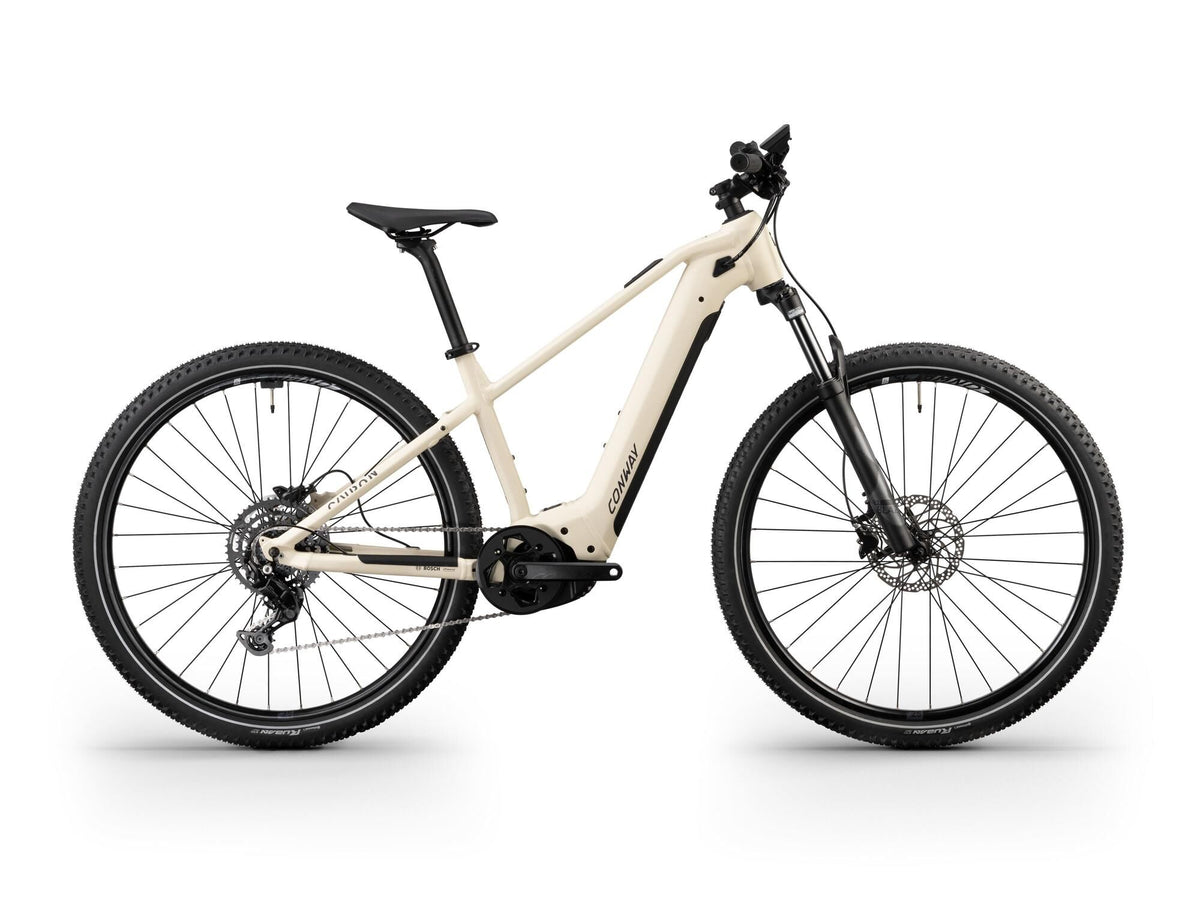 Conway elektrische mtb hardtail cairon s 1.0 (#1) erad cairon s 1.0 men 29 m 9gg ivory blk.matt