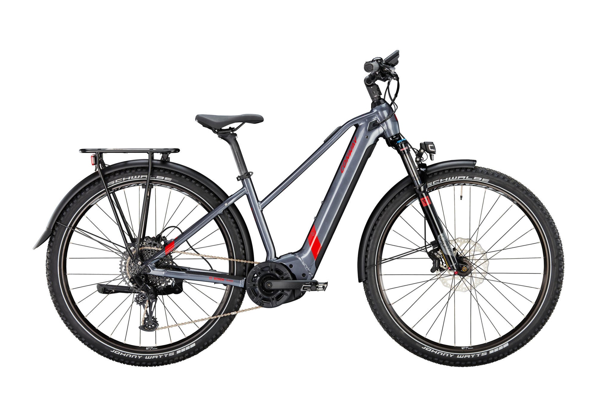 Conway elektrische suv cairon suv 5.0 mod. 23 ebike conw.cairon suv 5.0 29 53 trap. 12sp grey red
