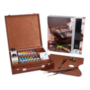 Van gogh • olieverf kist inspiration met 14 kleuren in tubes van 40ml + accessoires - afbeelding 1