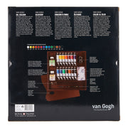 Van gogh • olieverf kist inspiration met 14 kleuren in tubes van 40ml + accessoires - afbeelding 2