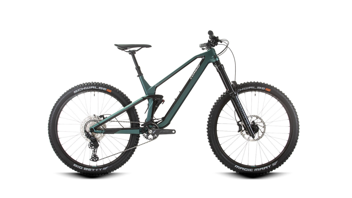 Conway mtb full-suspension wme 2.7 mod. 24 bike conw.wme 2.7 27,5 43 full sus.11sp moos chrome
