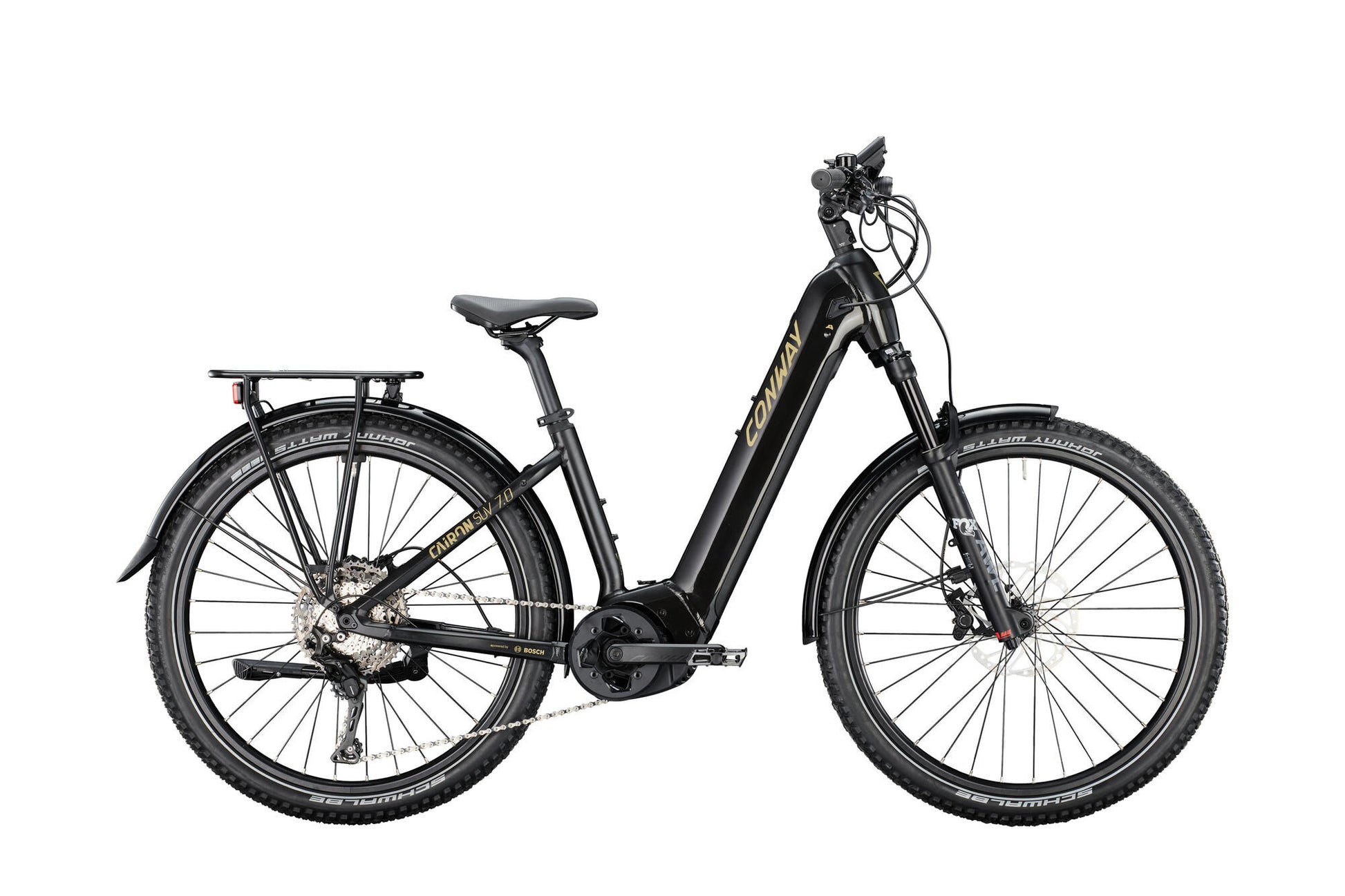 Conway elektrische suv cairon suv 7.0 mod. 24 ebike conw.cairon suv 7.0 27,5 54 wave 11sp bl gold