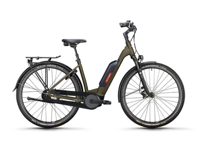 Victoria elektrische trekkingfiets cysalo 9 (#1) ebike vict.cysalo 9 28 56 low entry 7sp fw grey