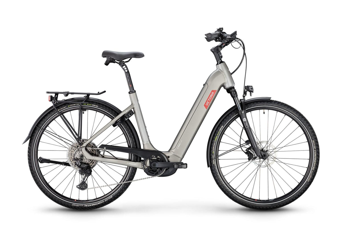 Victoria elektrische trekkingfiets manoc 6 (#1) ebike vict. manoc 6 28 46 11sp wave white