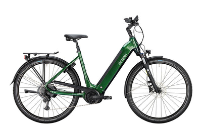 Victoria elektrische trekkingfiets tresalo 12 (#1) ebike vict. tresalo 12 28 52 9sp wave green