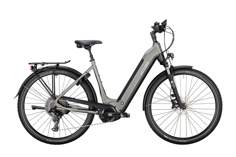 Victoria elektrische trekkingfiets tresalo 16 (#1) ebike vict. tresalo 16 28 44 11sp wave bat black