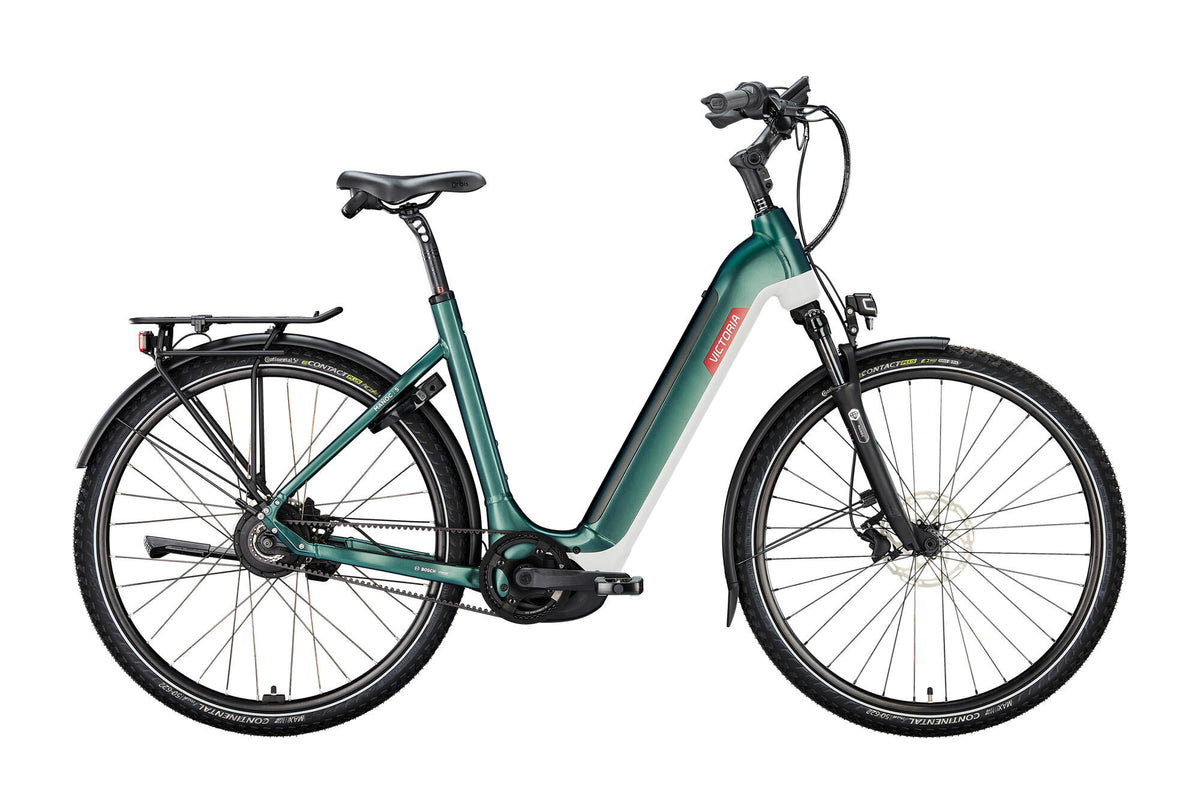 Victoria elektrische trekkingfiets manoc 5 mod. 24 ebike manoc 5 28 46 wave env. green matt