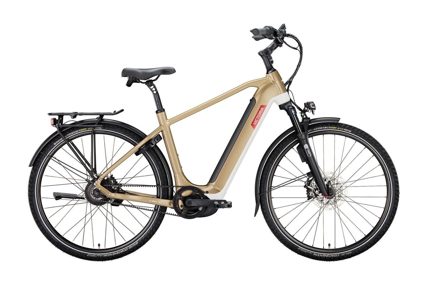 Victoria elektrische trekkingfiets manoc 7 (#1) ebike vict. manoc 7 28 50 diam. env. grey