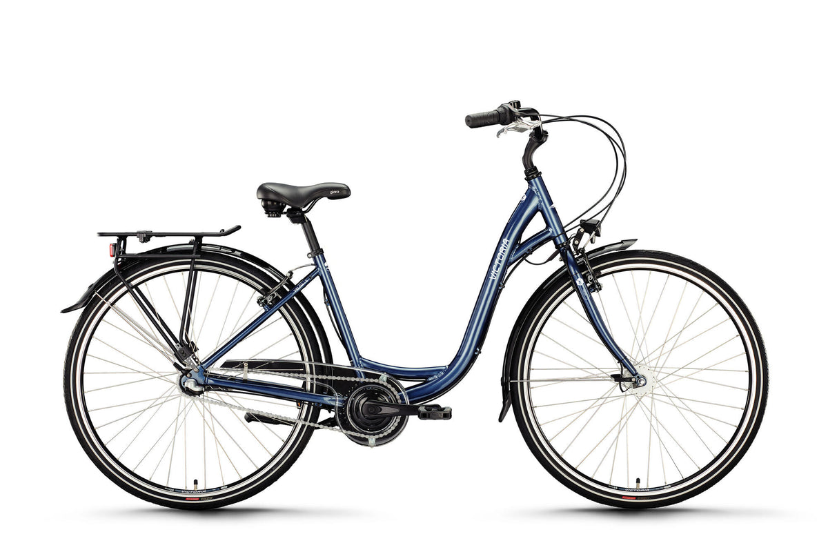 Victoria stadsfiets classic 5 mod. 24 bike vict.classic 5 28 55 low entry 7sp grey