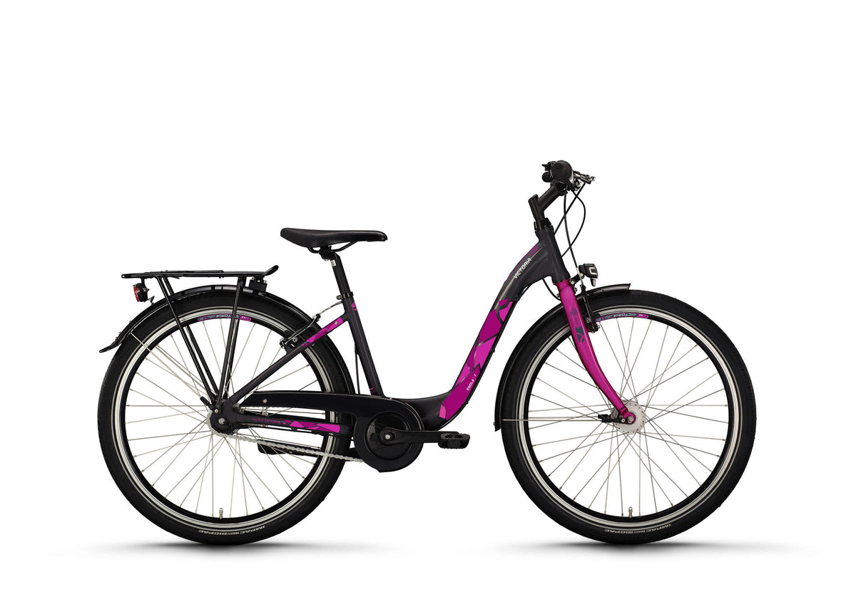 Victoria jeugdfiets eqola 7 mod. 24 bike vict.eqola 7 26 44 low entry 7sp pl.grey