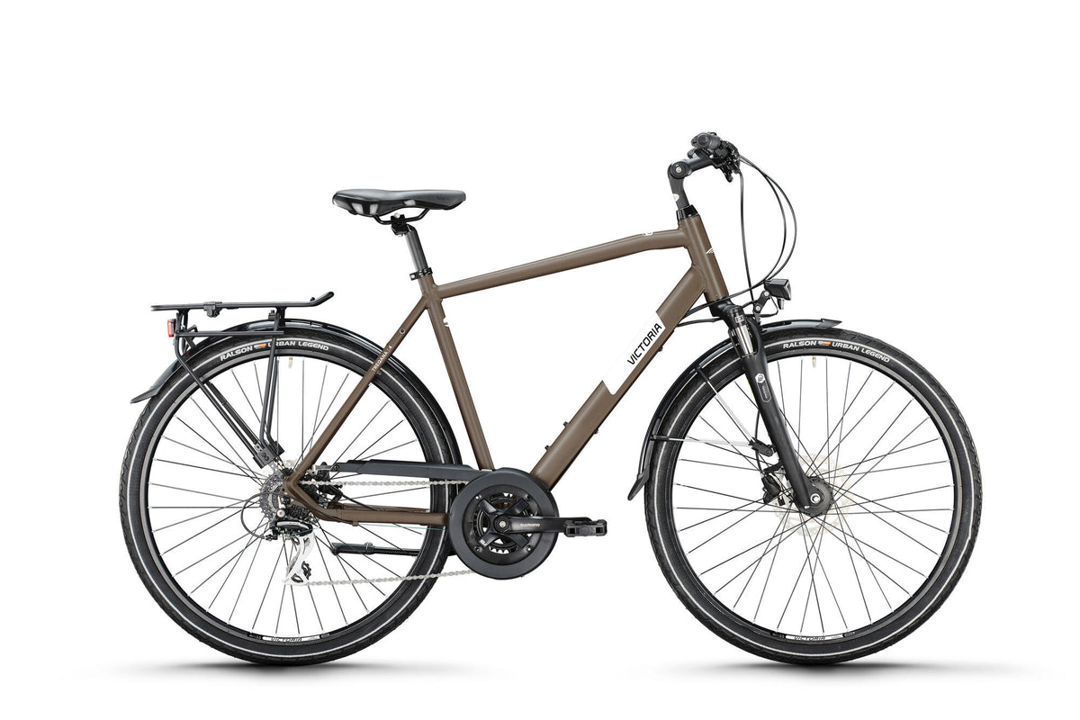 Victoria trekkingfiets treqana 4 mod. 24 bike vict.treqana 4 28 56 diam.24sp earth grey
