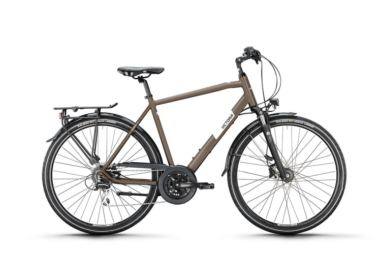 Victoria trekkingfiets treqana 4 mod. 24 bike vict.treqana 4 28 56 diam.24sp earth grey