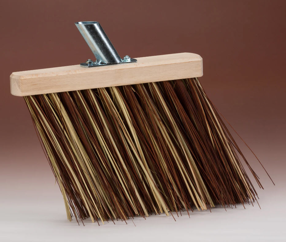 Producten gootbezem 28cm bahiastalks met steelhouder fsc 100