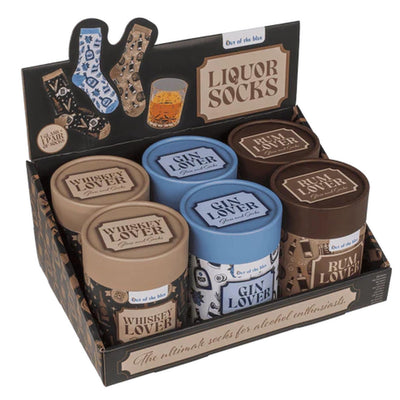 Ootb giftset drinkglas 280ml met sokken
