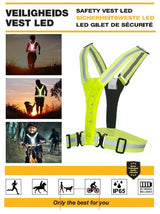 Enzo producten signalisatievest veiligheidsvest led - afbeelding 2