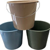Producten huishoudemmer kunststof 10 liter eco kleuren