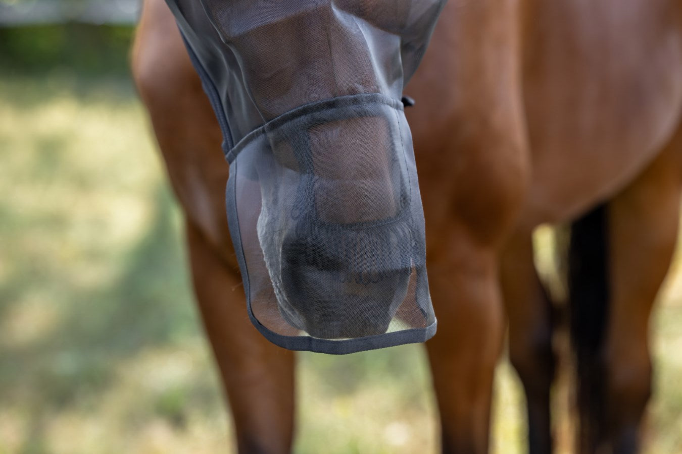 Producten vliegenmasker met oor en neus bescherming full