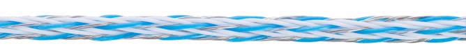 Ako producten platinumline schrikdraad litze wit blauw 1000m