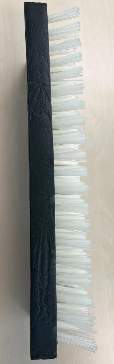 Producten kalverborstel nylon wit 45x15cm vulling 4cm