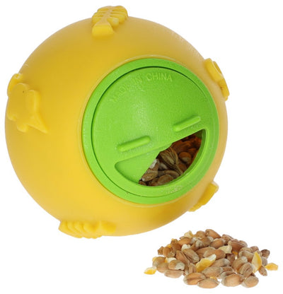 Producten snackbal voor kippen oe 7 5 cm geel