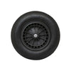 Producten wiel 400x8 2ply band kunststof velg zwart as 13cm mm
