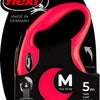 Flexi producten rollijn new classic band rood m 5 meter tot 25kg