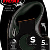 Flexi producten rollijn new classic band zwart s 5 meter tot 15kg