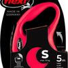 Flexi producten rollijn new classic band rood s5 meter tot 15kg