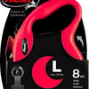 Flexi producten rollijn new classic band rood l 8 meter tot 50kg