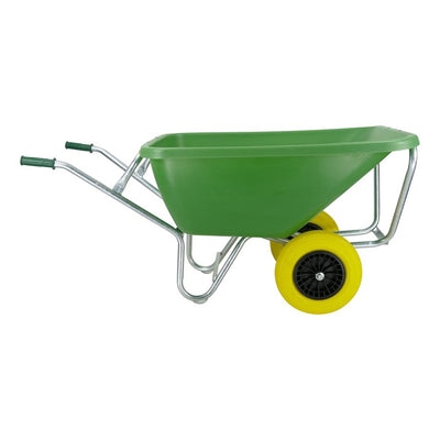 Fort producten kruiwagen fs 200l groen verz ond 2 nml wielen