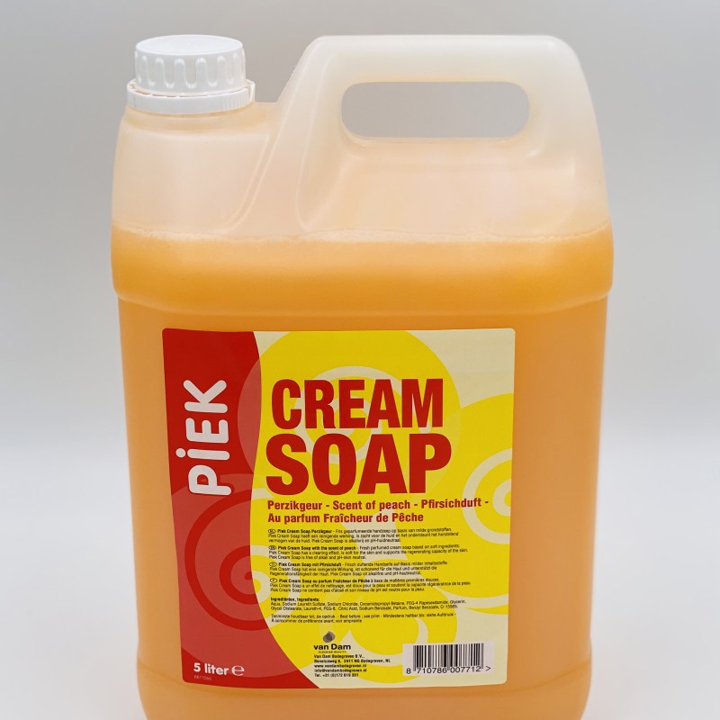Piek producten cream soap handzeep 5ltr
