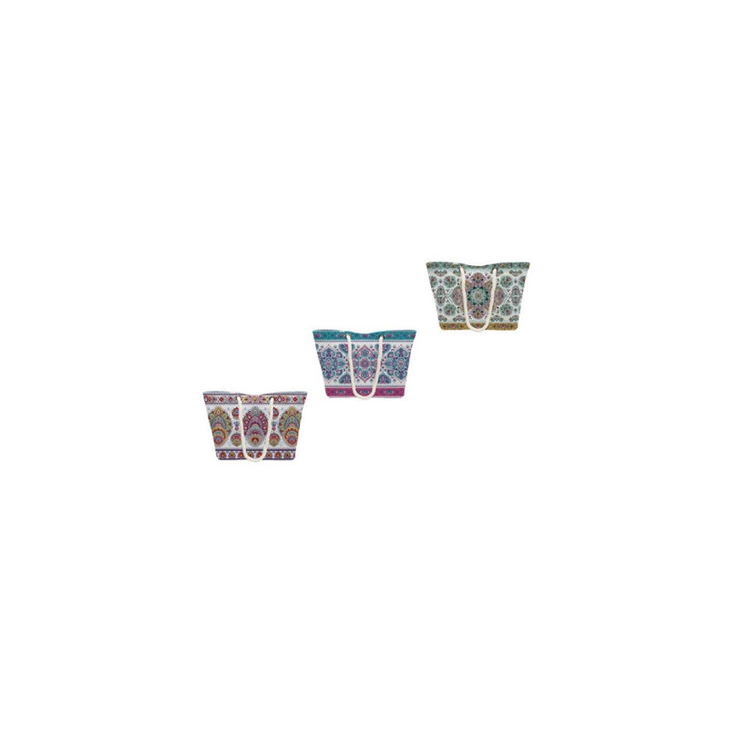 Strandtas mandala summer 54x36x14cm